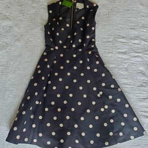 Kate Spade deco dot line dress NWT